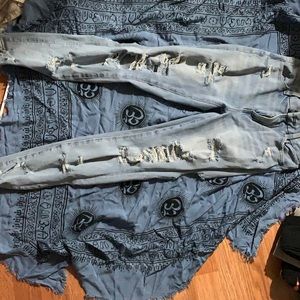 American eagle curvy hi-rise jeans